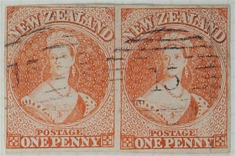 Stamps New Zealand One Penny Canterbury Museum