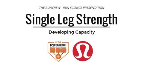 Single Leg Strength Infographic