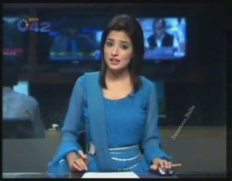 Pakistani Television Captures And Hot Models Aasma Iqbal News Anchor