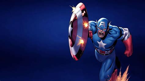 Capitán América Marvel Dibujos Animados Bebé Capitán América Fondo De Pantalla Pxfuel