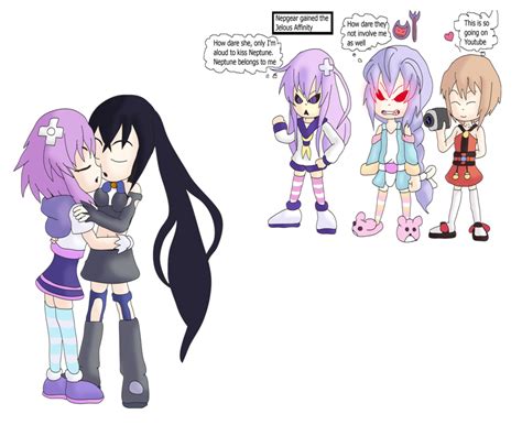 Image Neptune X Noire By Skye Izumi D6d7k2hpng Hyperdimension Neptunia Wiki