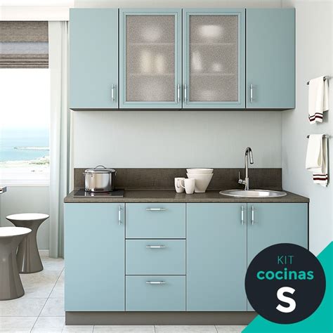 Armarios, mesas, sillas, taburetes y accesorios, todo lo que necesitas para decorar tu cocina. Kit Cocinas de Melamina