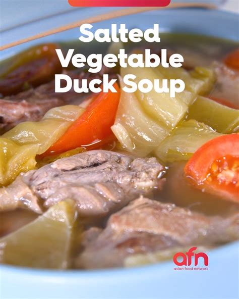 Reviewed by millions of home cooks. Salted Vegetable Duck Soup Video | Recipe Video in ...
