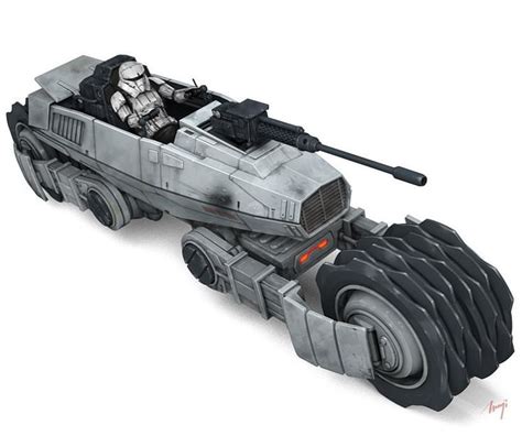 Imperial Multi Terrain Vehicle Inspired By A Kenner Mtv 7 Starwars