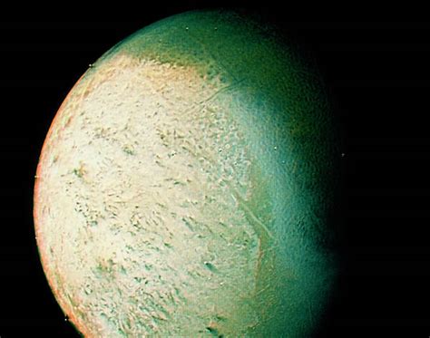 Neptunes Largest Moon Triton Art Print By Nasascience Photo Library