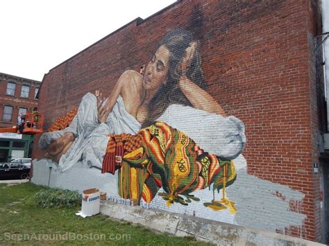 Fonki Mural Beyond Walls Festival Lynn Ma Boston Street Art People