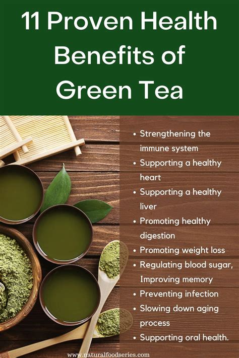 11 Proven Health Benefits Of Green Tea Natural Food Series In 2020 Green Tea Benefits Health