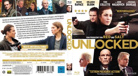 Unlocked 2017 De Blu Ray Cover Dvdcovercom