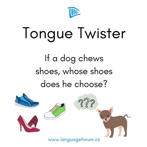 here is another tuesday tongue twister to help you practice your pronunciation tongue