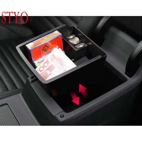 Styo Car Central Glove Box Armrest Pallet Secondary Storage Box For Lhd
