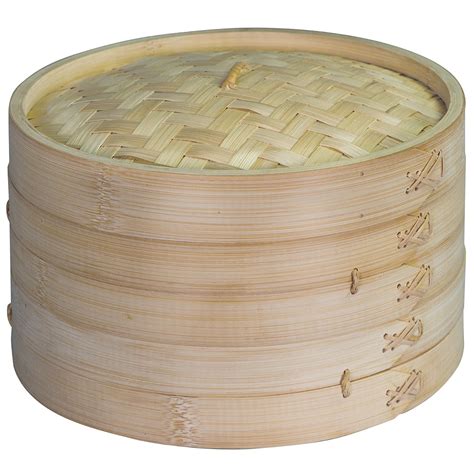 Avanti Bamboo Steamer Basket 20cm Peters Of Kensington