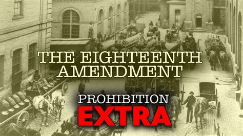 Documentaries And Specials Prohibition Extra The Eighteenth