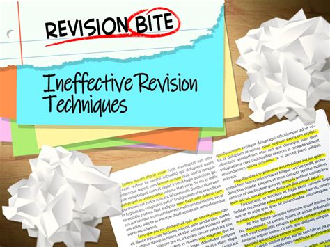 Ineffective Revision Techniques My Dundee Guides