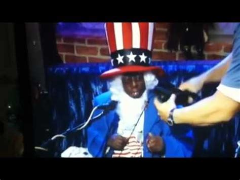 A depressed beetlejuice comes in for a visit; Uncle Sam Visits The Stern Show - YouTube