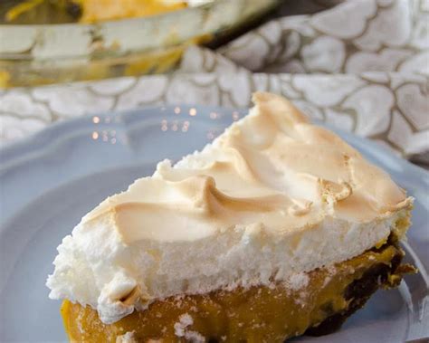 Sweet Potato Caramel Meringue Pie Recipe