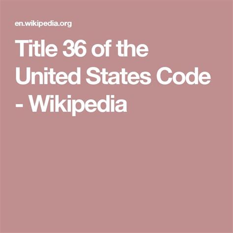 title 36 of the united states code wikipedia united states code the unit coding