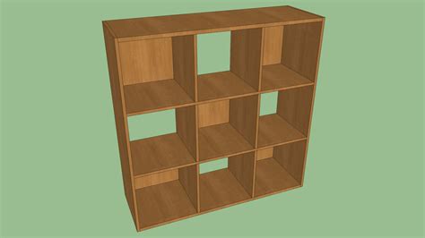 Closetmaid Cubeicals 9 Cube Organizer Alder 3d Warehouse