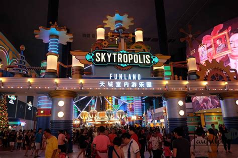 Skytropolis Indoor Theme Park Sky Avenue Genting I Come I See I