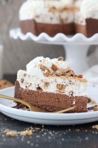 Don't skimp here and use chocolate chips. Chocolate Chip Mousse Cake Recipe - Food Fanatic