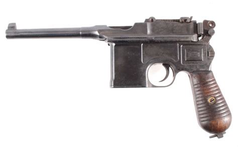 German Mauser 1896 Broomhandle Pre Wwii Pistol
