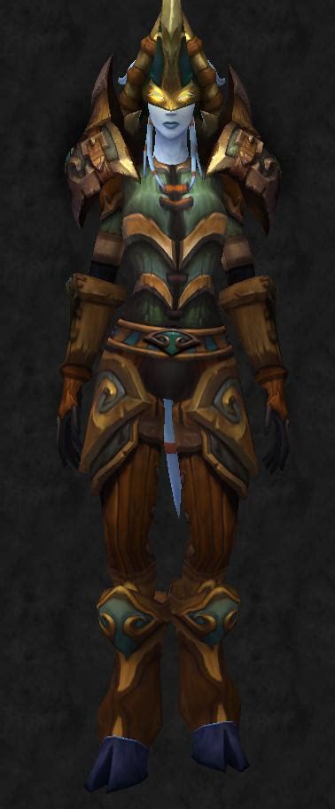Sanctified Ahn'Kahar Blood Hunter's Battlegear