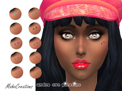 The Sims Resource Under Eye Piercing