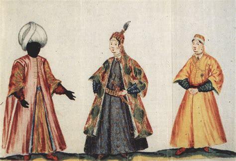 Two Women And A Eunuch Ottoman Turkish Garment Database