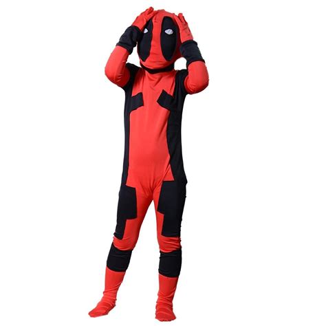 Product Deadpool Costume Kids Deadpool Costume Deadpool Cosplay Costume