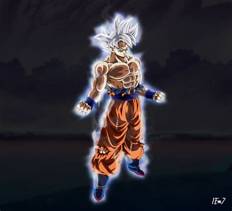 Goku Ultra Instinct Mastered Illustration Par 1darkem7 Goku Ultra