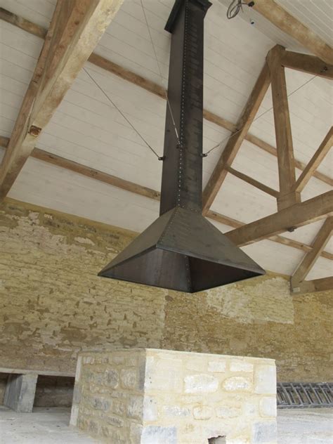 Outdoor fire pit vent hood. Metal fire hood | Ironart of Bath
