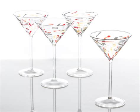Festive And Fun Our Confetti Martini Glasses Are Sure To Be The Hit Of Your Next Gathering