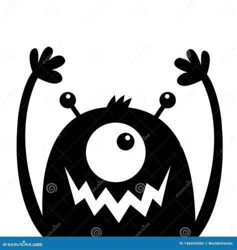Monster Silhouette Svg Free 217 Svg Images File