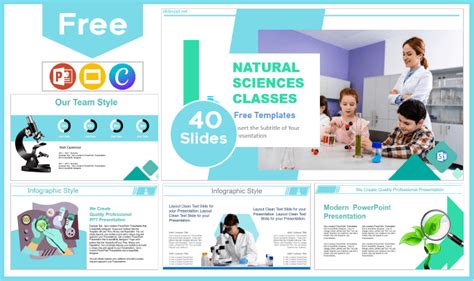 Natural Science Lesson Template PowerPoint Templates And Google Slides