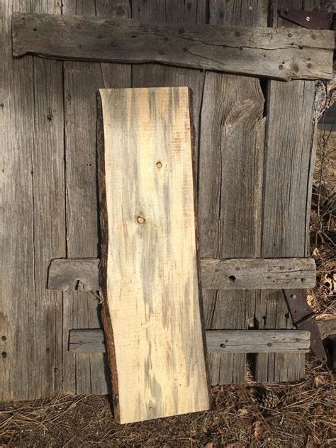 How do beetles kill pine trees? Double Live Edge Beetle Kill Wood Slab - Blue Stain Pine ...