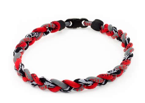 Baseball Rope Necklaces Braided Redgrayblack Camo Rallyrope