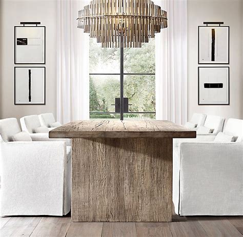 Our dining room chandelier has that look now, the sparkle is gone and that milky residue is prevalent. Emile Chandelier 32" | Restoration hardware dining room ...