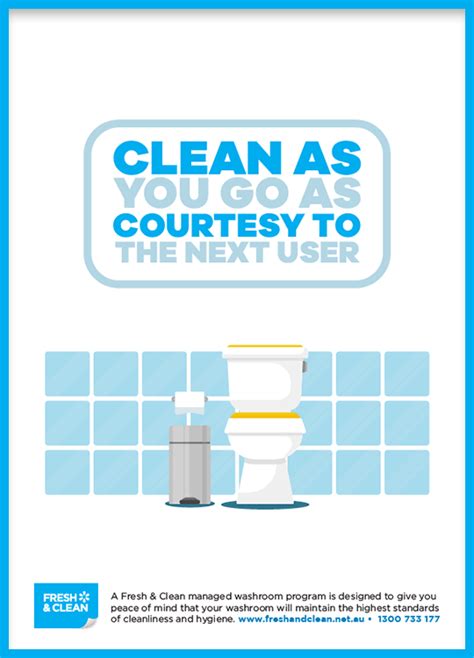 Bathroom Etiquette Signs For Workplace Segar Ceria