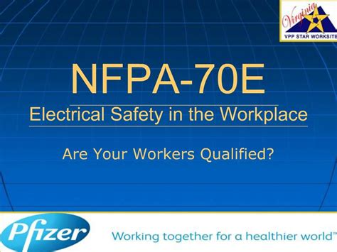 Electrical Safety Program Template Nfpa 70e