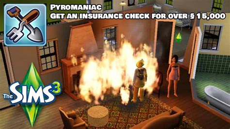 The Sims 3 Pyromaniac Trophy Achievement Guide YouTube