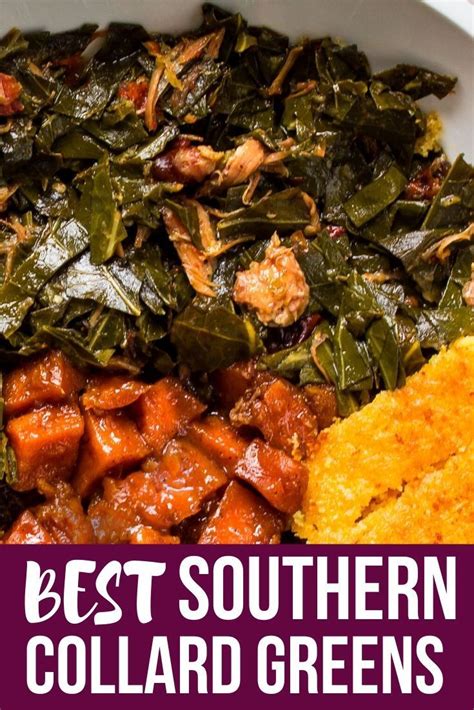 Follow me on social media facebook: Soul Food Southern Collard Greens Recipe | Recipe | Greens ...