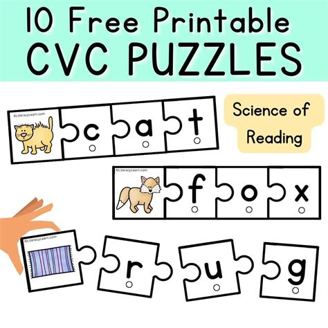 Cvc build a word puzzles