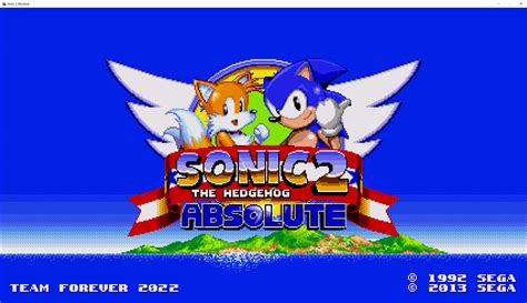 Louplayers S2a Title Screen Sonic The Hedgehog 2 Absolute Mods