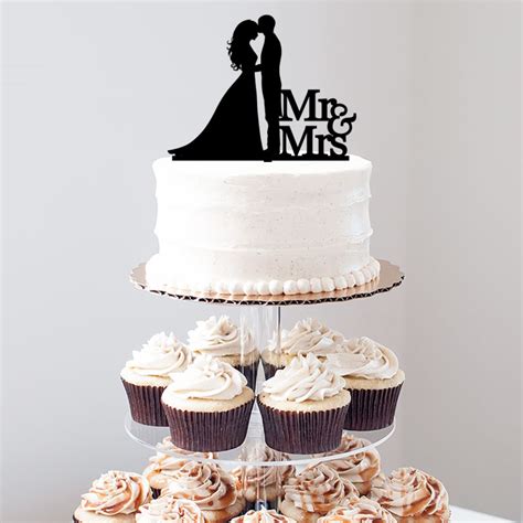 Bride Groom Mr Mrs Cake Topper Quick Creations