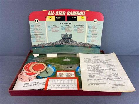 1941 Cadaco All Star Baseball Game Matthew Bullock Auctioneers