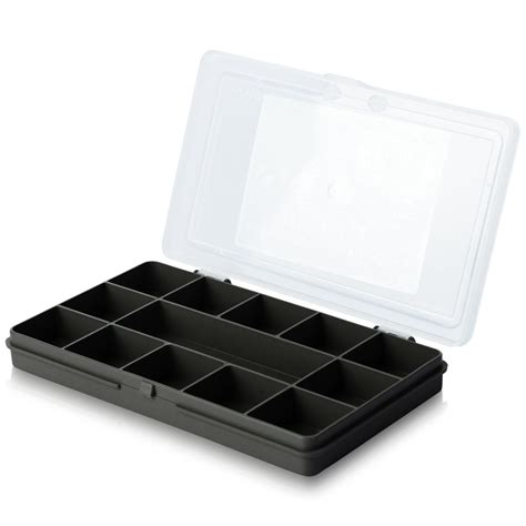 17cm 1501 Rectangle Plastic Organiser Box With 13 Divisions Craft