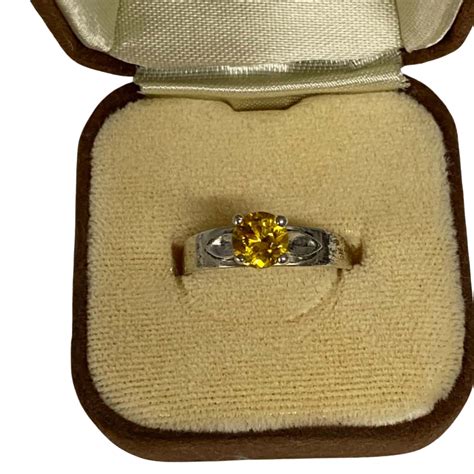 925 Silver Ring With Semi Precious Stones