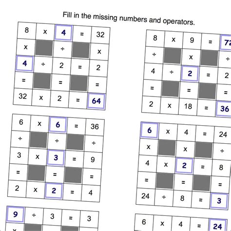 Printable Cross Number Puzzle Printable Crossword Puzzles