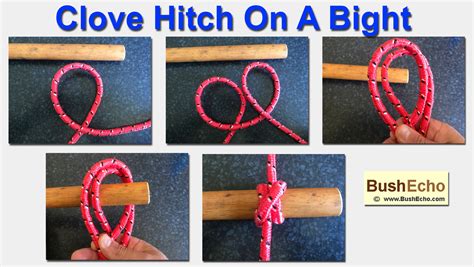 How To Tie A Clove Hitch Bushecho