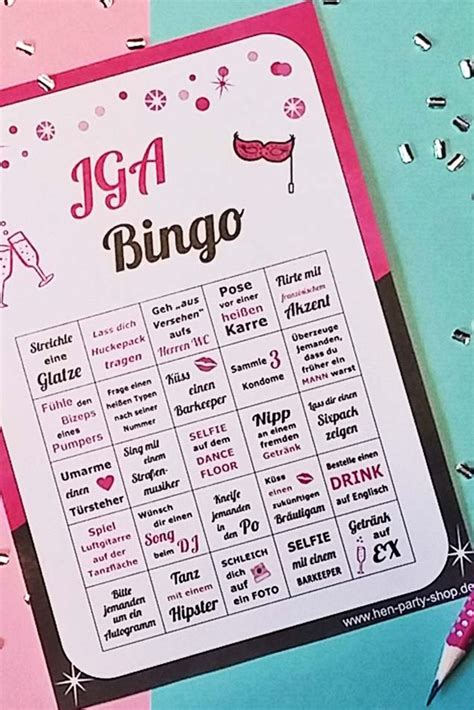 jga bingo fun spiel für frauen gratis downloaden junggesellinnenabschied jga