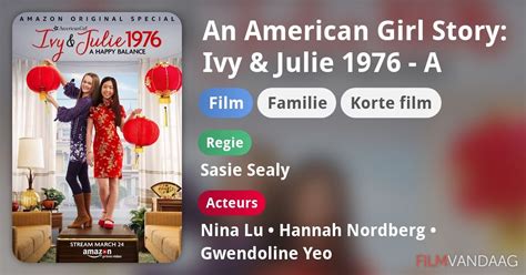 An American Girl Story Ivy And Julie 1976 A Happy Balance Film 2017